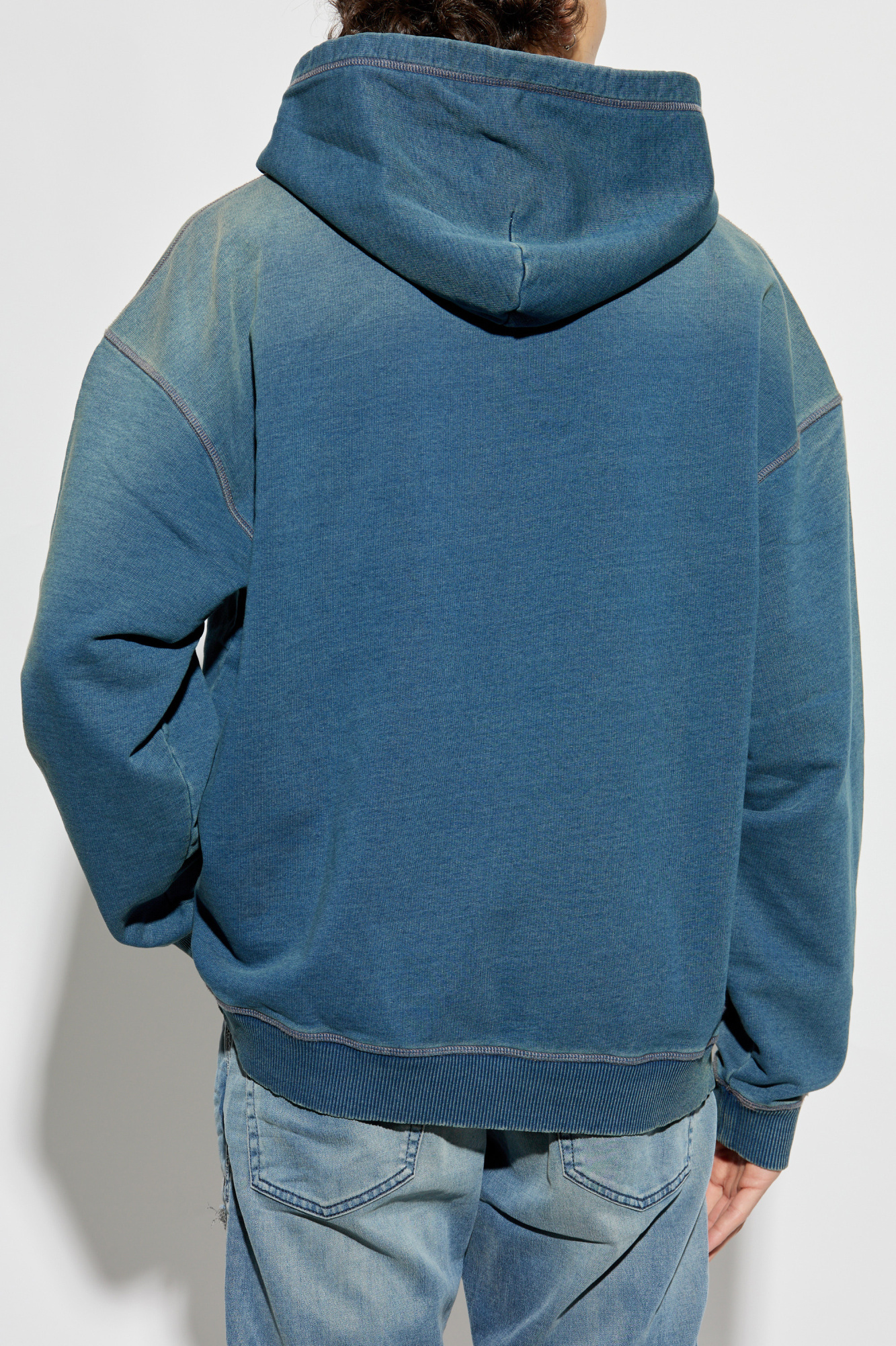 Blue Sweatshirt S BOXT HOOD R6 Diesel Vitkac Canada